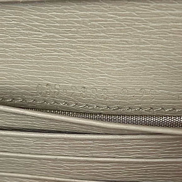 Gucci Jackie Compact Wallet Light Grey - Picture 8 of 8